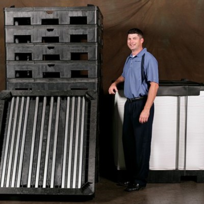 EXO-BIN components nest for easy storage